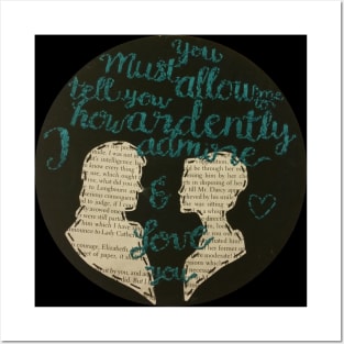 Ardently Pride and Prejudice Embroidery Posters and Art